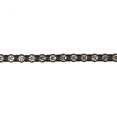 TRIM RHINESTONE  ON ELASTIC THREAD 4MM