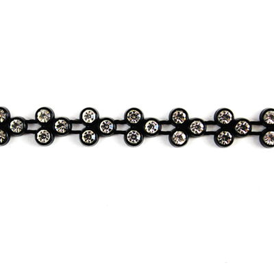 TRIM 3 RHINESTONE DESIGN 6MM