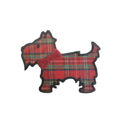 APPLIQUE SCOTTIE DOG 8CM X 6.7CM